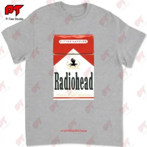 Radiohead Malboro Smoking T-shirt 9PIO - Imagem 3