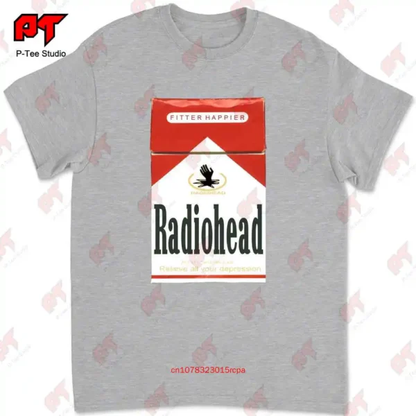 Radiohead Malboro Smoking T-shirt 9PIO