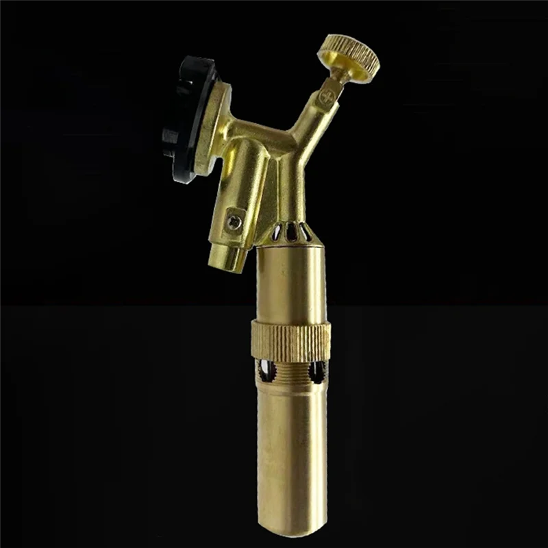 Tocha de gás de soldagem portátil, queimador de chama, acampamento, churrasco, isqueiro, lança-chamas, suprimentos de cozinha, equipamento de soldagem, durável, fácil em - Imagem 4