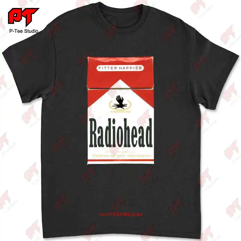 Radiohead Malboro Smoking T-shirt 9PIO - Imagem 1