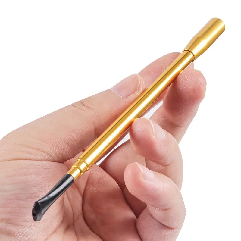 Hepburn Same Paragraph Cigarette Holder Retro Filter Smoking Pipes Telescopic Long Rod Photo Performance Prop Mouthpiece cigaret - Imagem 3