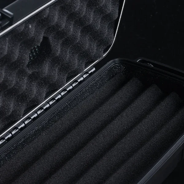 DEJAYA ABS Cigar Humidor Box Waterproof Cigarettes Case Portable 5PCS Cigarro Avaliable Storage Smoking Accesoires