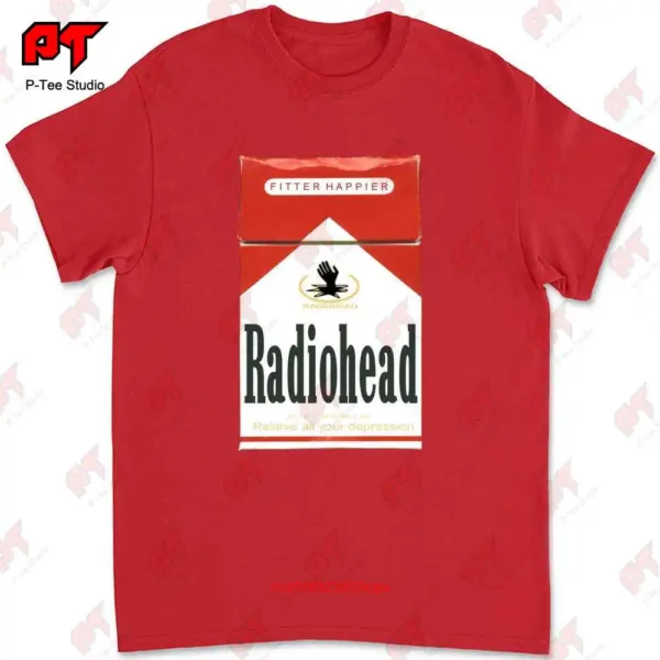 Radiohead Malboro Smoking T-shirt 9PIO
