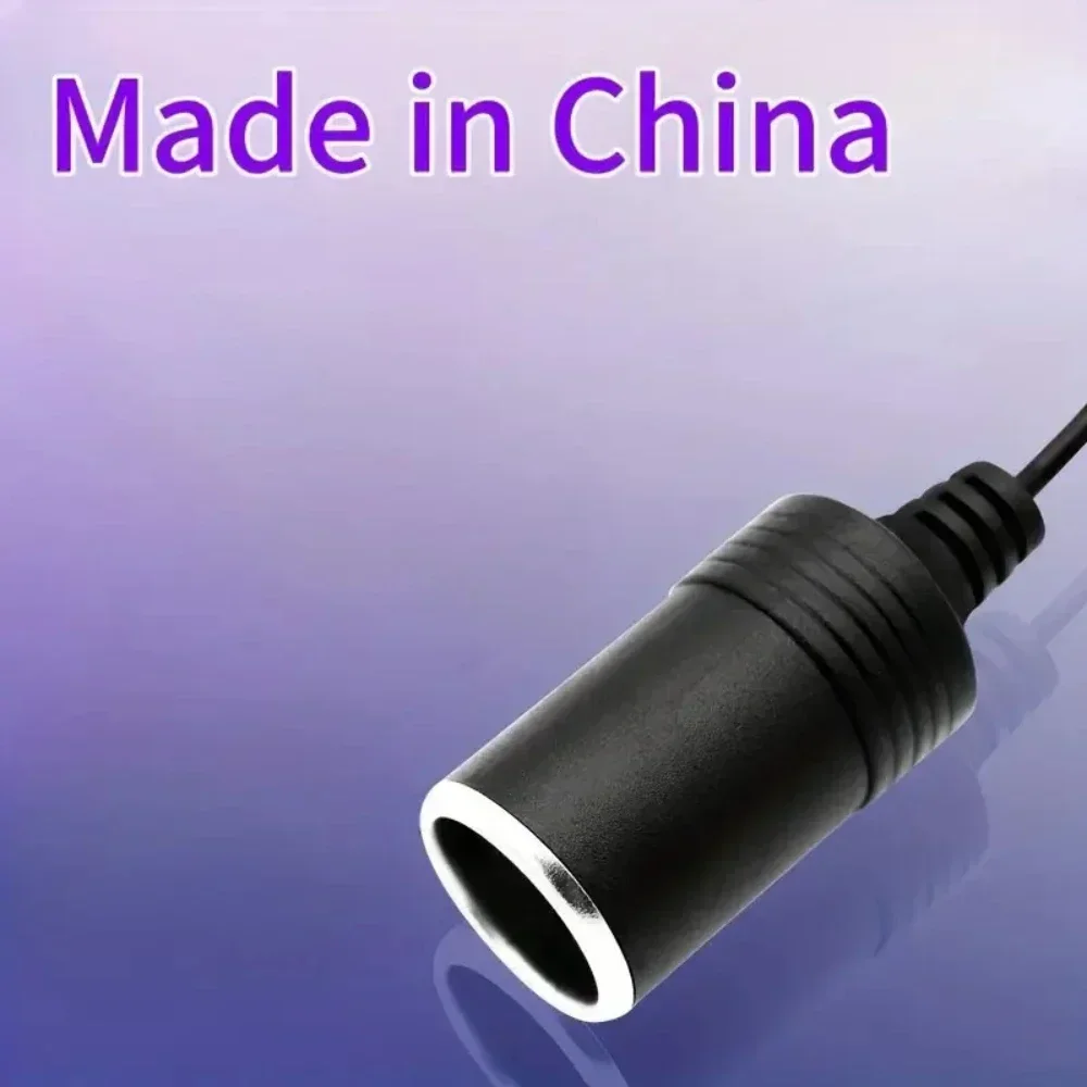 Adaptador de isqueiro, macho para fêmea soquete, acessórios eletrônicos do carro, conversor, 5V, 2A, USB para 12V, 1PC - Imagem 2