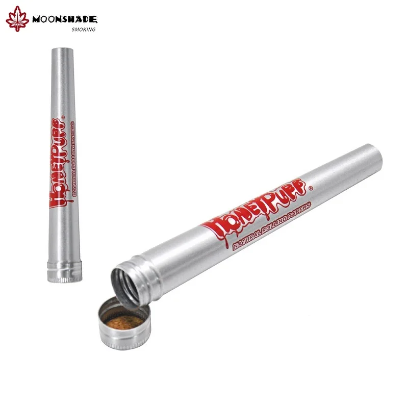 MOONSHADE Metal Roll Paper Tobacco Storage Tank Sealed and Moisturizing Multifunctional Herb Pill Jar Smoking Accessories - Imagem 1