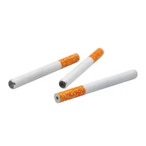 Portable Aluminum Tobacco Pipe, Washable Metal Mini Pipe with Ceramic Filter, Creative Smoking Accessory - Imagem 7