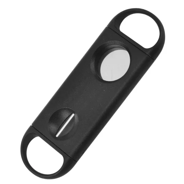 Portable Stainless Steel Cigar Cutter V Shape Blade Cigarro Knife Hole Opener Cigarrera Cutting Tool Dual Use Accessories