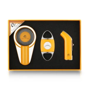 Puro Travel Ashtray Home Torch Jet Flame Cigar Lighter Smoking Accessories Tobacco Cigar Cutter Charuto Gadgets