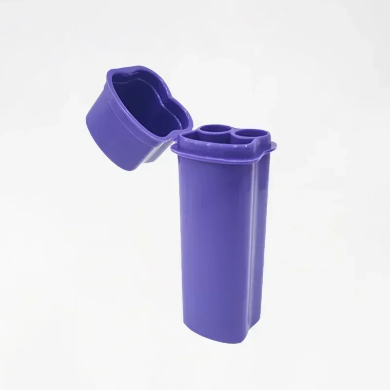 Kit de caixa de cigarro flip-top de uma peça com dois furos, incluindo isqueiro para fácil armazenamento e transportar em torno de acessórios para fumar - Imagem 7