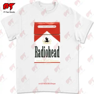 Radiohead Malboro Smoking T-shirt 9PIO - Imagem 5