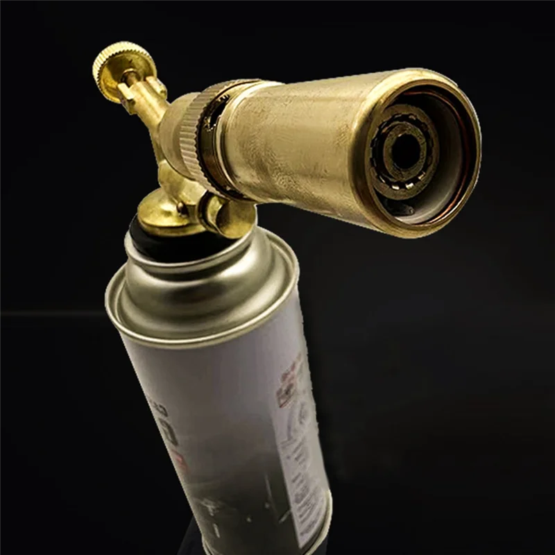 Tocha de gás de soldagem portátil, queimador de chama, acampamento, churrasco, isqueiro, lança-chamas, suprimentos de cozinha, equipamento de soldagem, durável, fácil em - Imagem 5