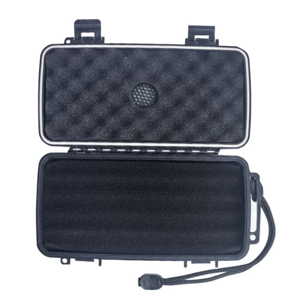 DEJAYA ABS Cigar Humidor Box Waterproof Cigarettes Case Portable 5PCS Cigarro Avaliable Storage Smoking Accesoires