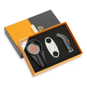 Puro Travel Ashtray Home Torch Jet Flame Cigar Lighter Smoking Accessories Tobacco Cigar Cutter Charuto Gadgets - Imagem 9
