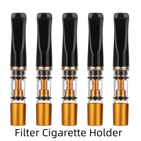 5PCS Reduce Tar Smoke Holder Smoking Accessories Reusable Mouthpiece Tar Filter Oral Care Tobacco Tar Clean Cigarette Holders