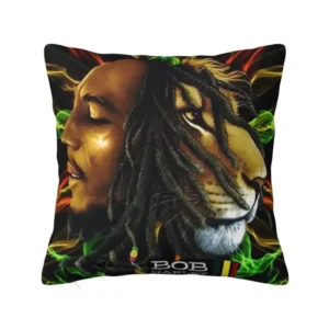 Custom Jamaica Reggae Rock Bob Marley Pillow Bedroom Decoration Modern Outdoor Cushions Square Pillowcase - Imagem 19