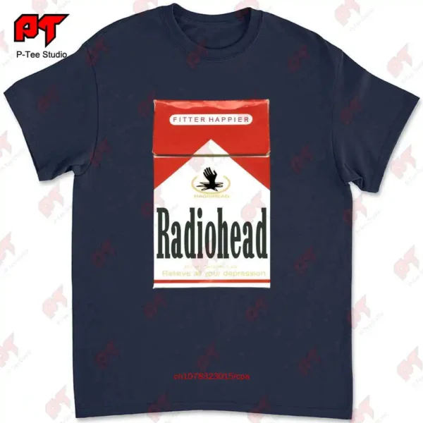 Radiohead Malboro Smoking T-shirt 9PIO