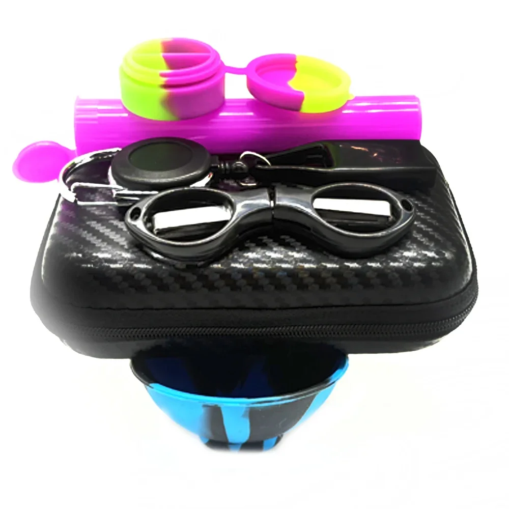1 conjunto de recipientes de silicone antiaderentes, frascos, tesoura, tigela de silicone, caixa de armazenamento para presente, fumar, acessórios domésticos para casa - Imagem 5