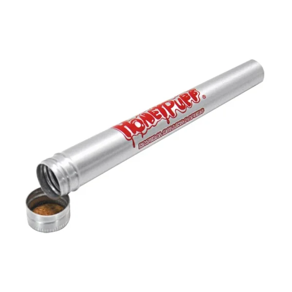 MOONSHADE Metal Roll Paper Tobacco Storage Tank Sealed and Moisturizing Multifunctional Herb Pill Jar Smoking Accessories